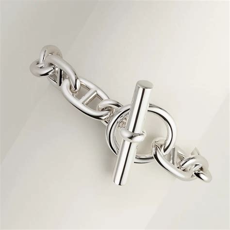 hermes chaine d ancre bracelet|bracelet argent grosse maille hermes.